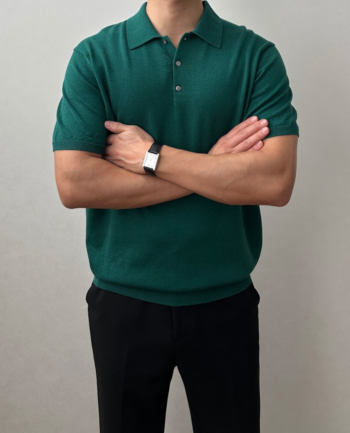 OSTERSUND Poloshirt aus leichter Baumwollmischung