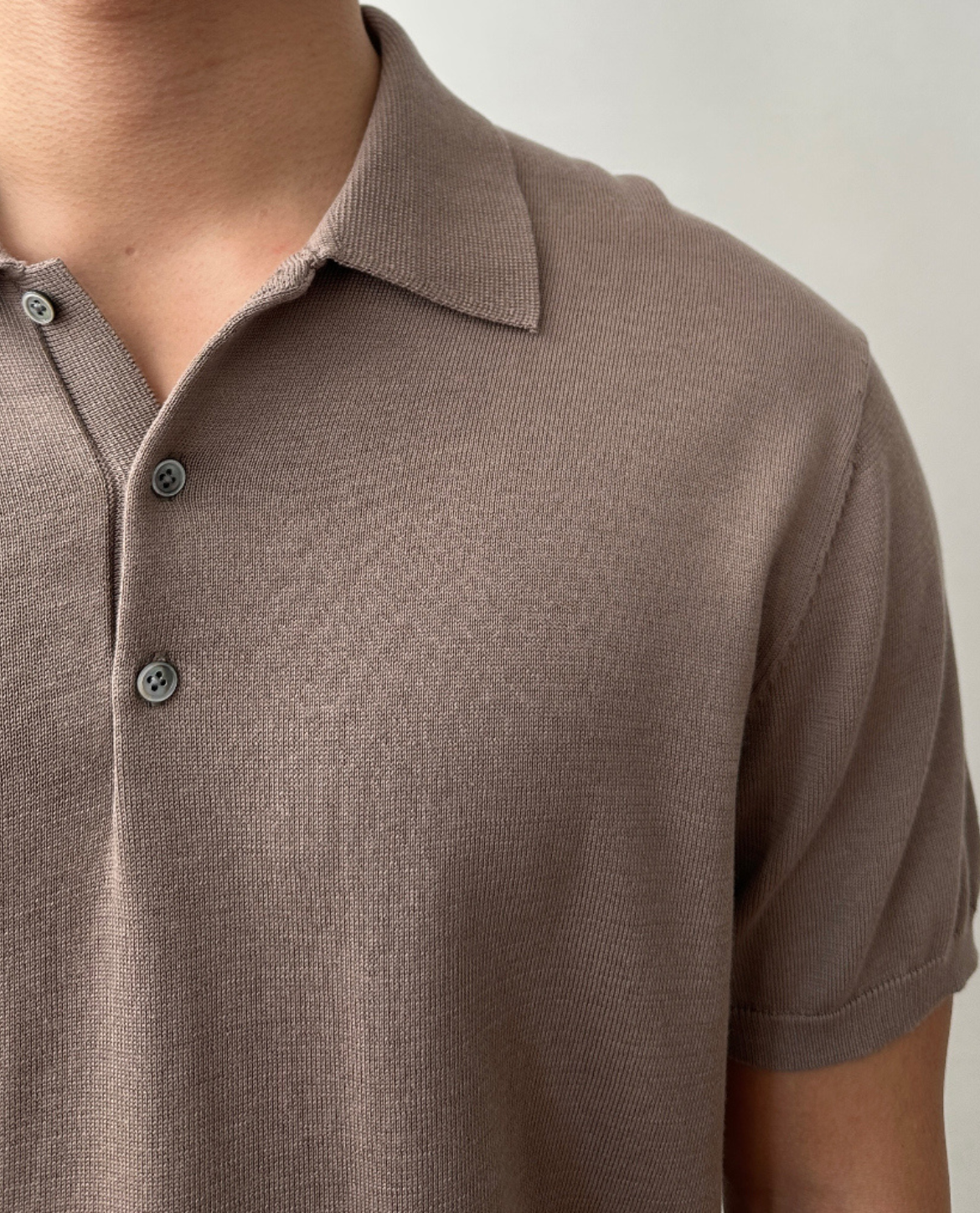 OSTERSUND Poloshirt aus leichter Baumwollmischung