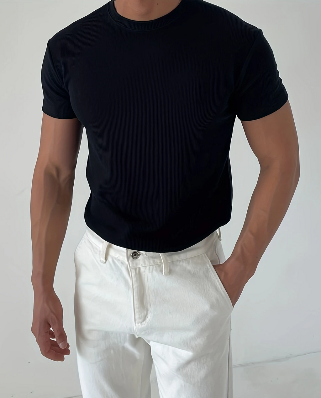 TARL T-Shirt aus Baumwollmischung