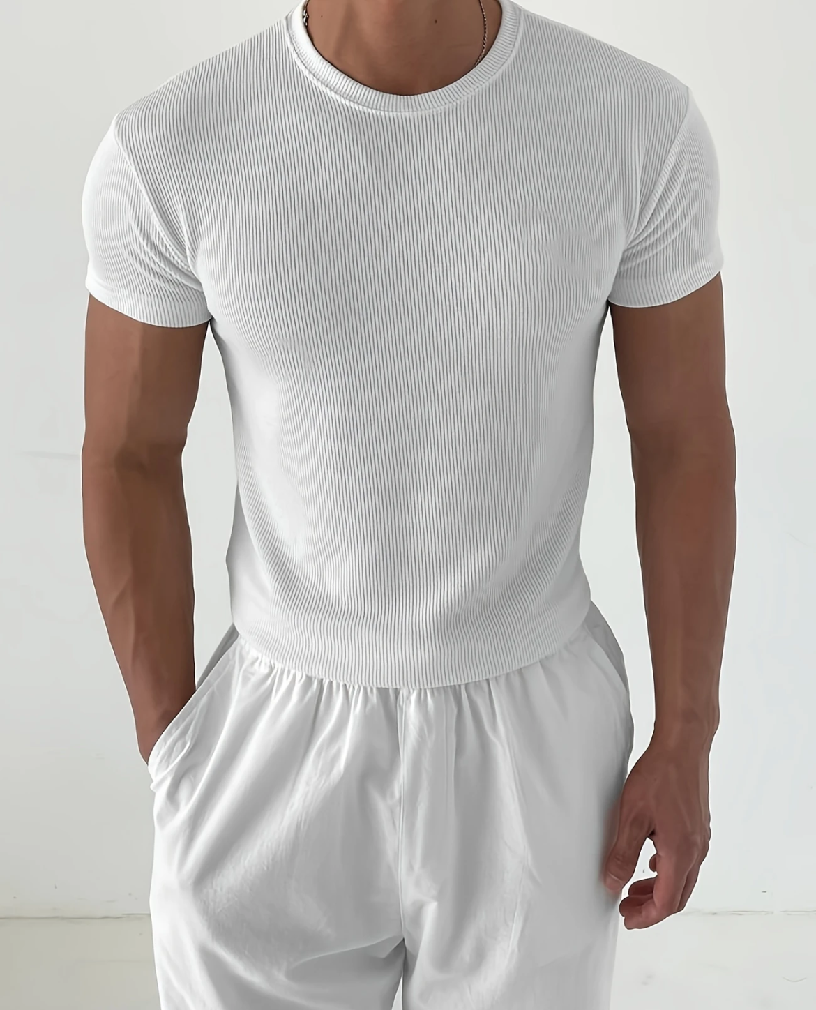 TARL T-Shirt aus Baumwollmischung