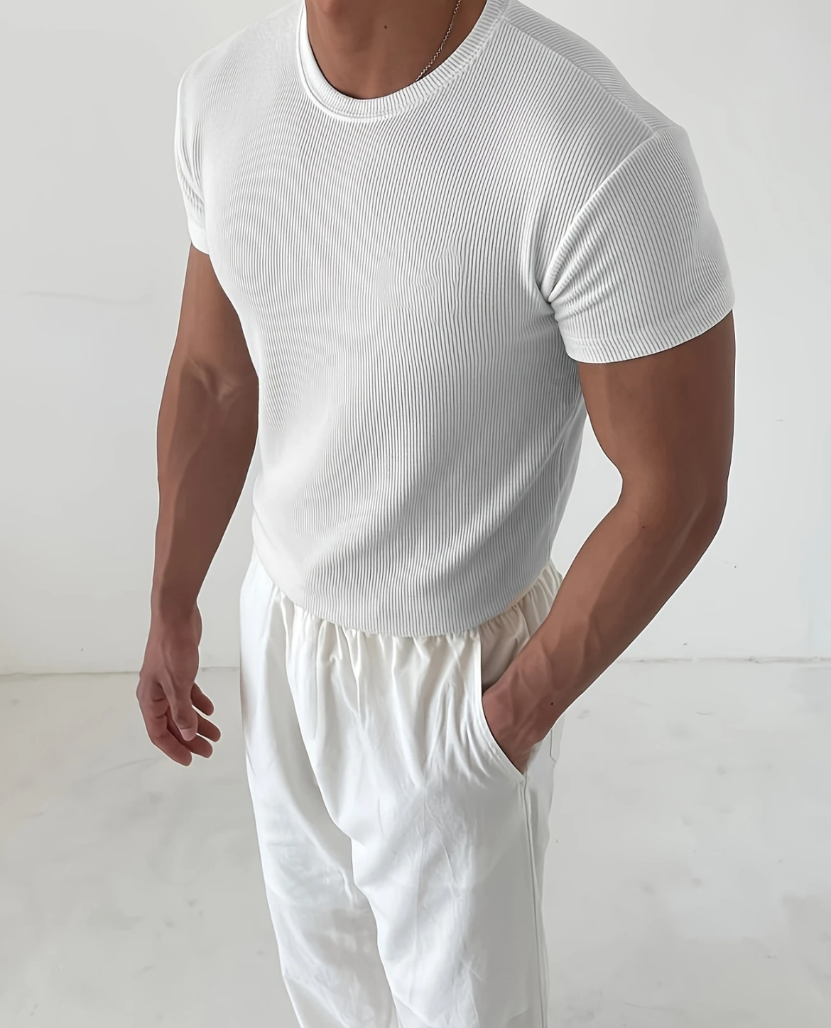 TARL T-Shirt aus Baumwollmischung