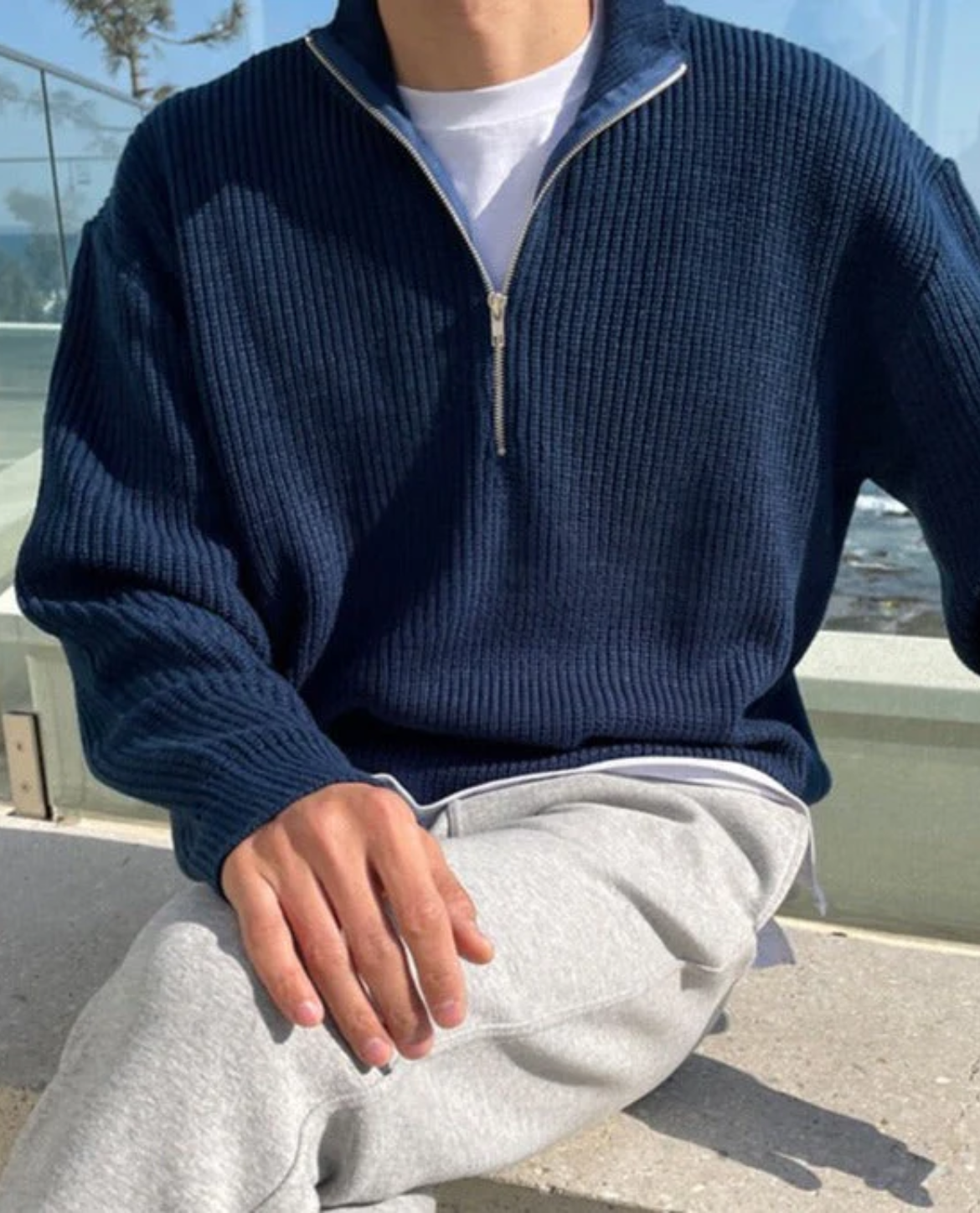Strickpullover KLAR aus Baumwolle