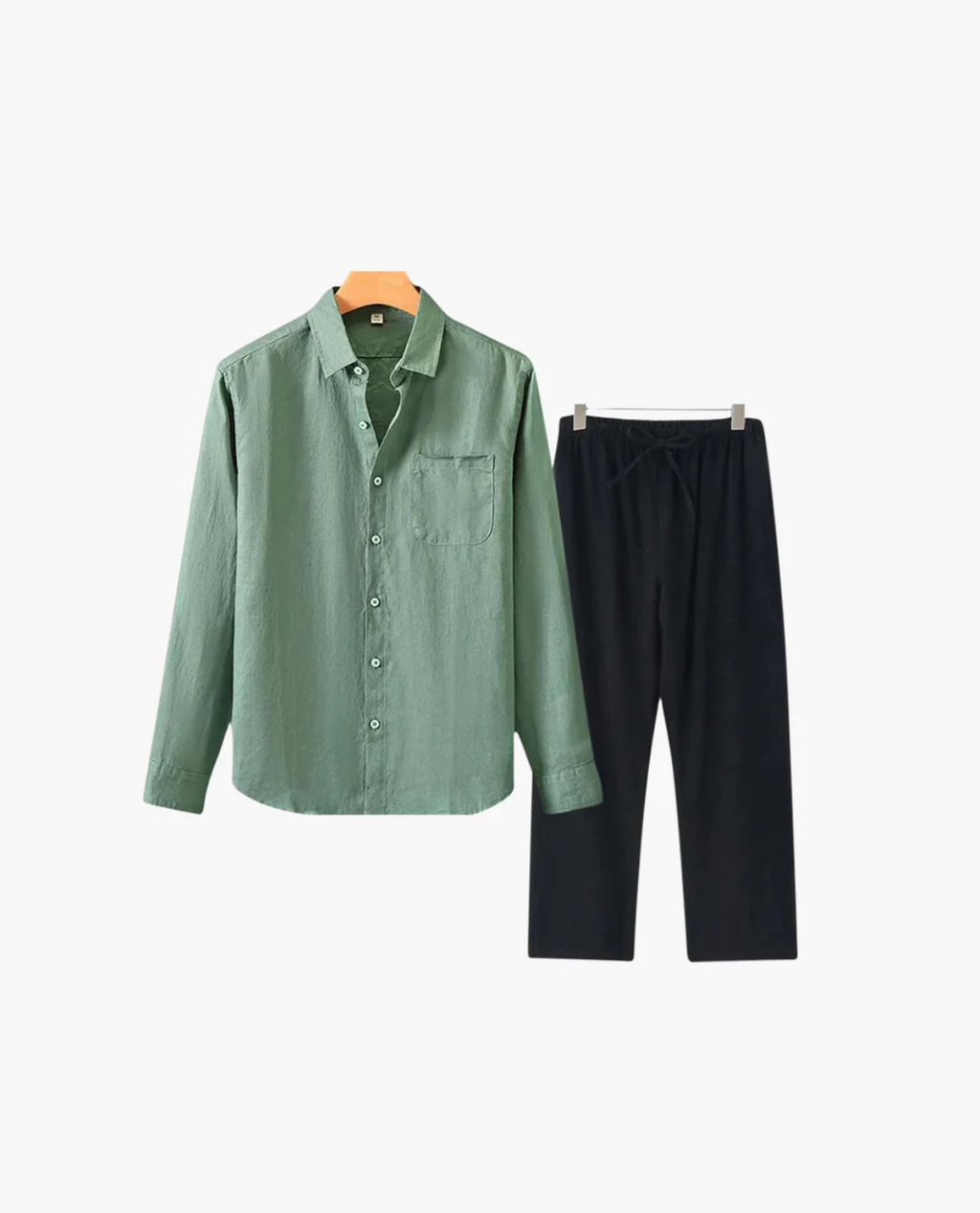 Set LINKOPING aus Baumwolle – Unisex – Weiß