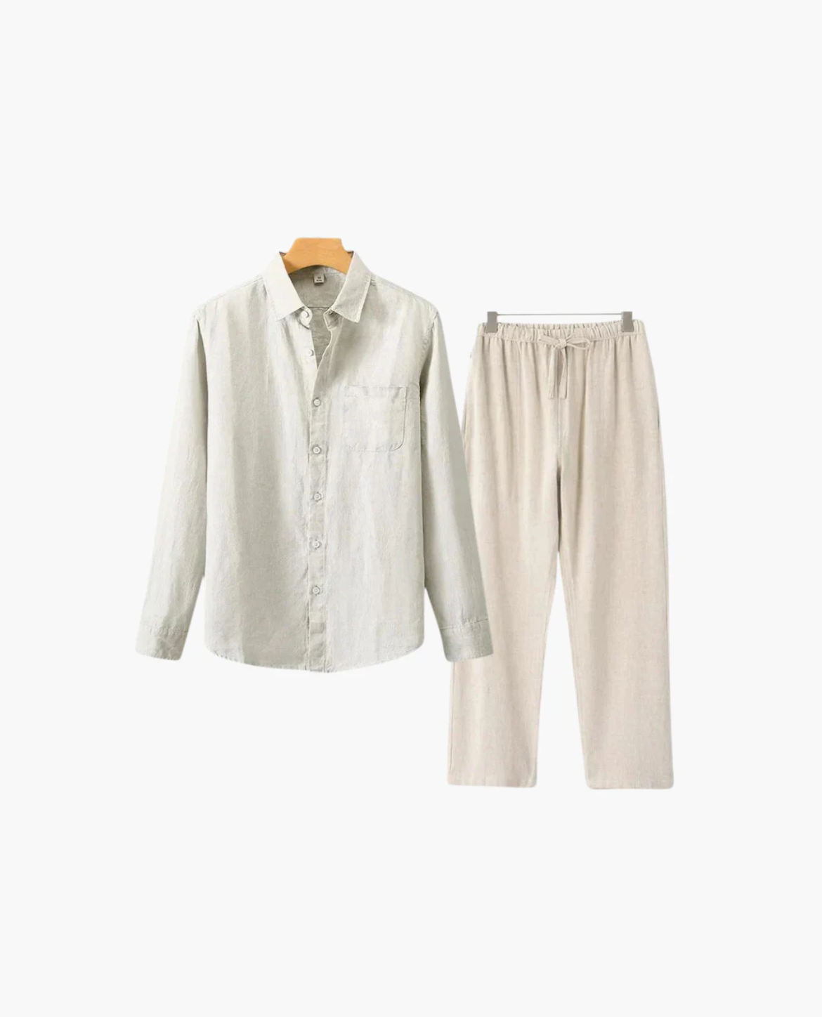 Set LINKOPING aus Baumwolle – Unisex – Weiß