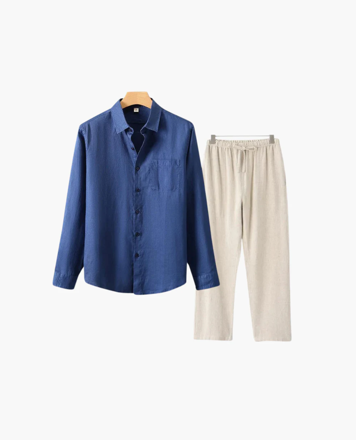 Set LINKOPING aus Baumwolle – Unisex – Weiß