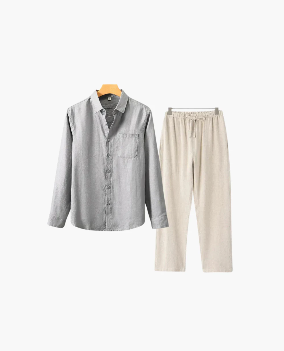Set LINKOPING aus Baumwolle – Unisex – Weiß