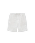 Shorts UINDRE aus Leinen – Weiß
