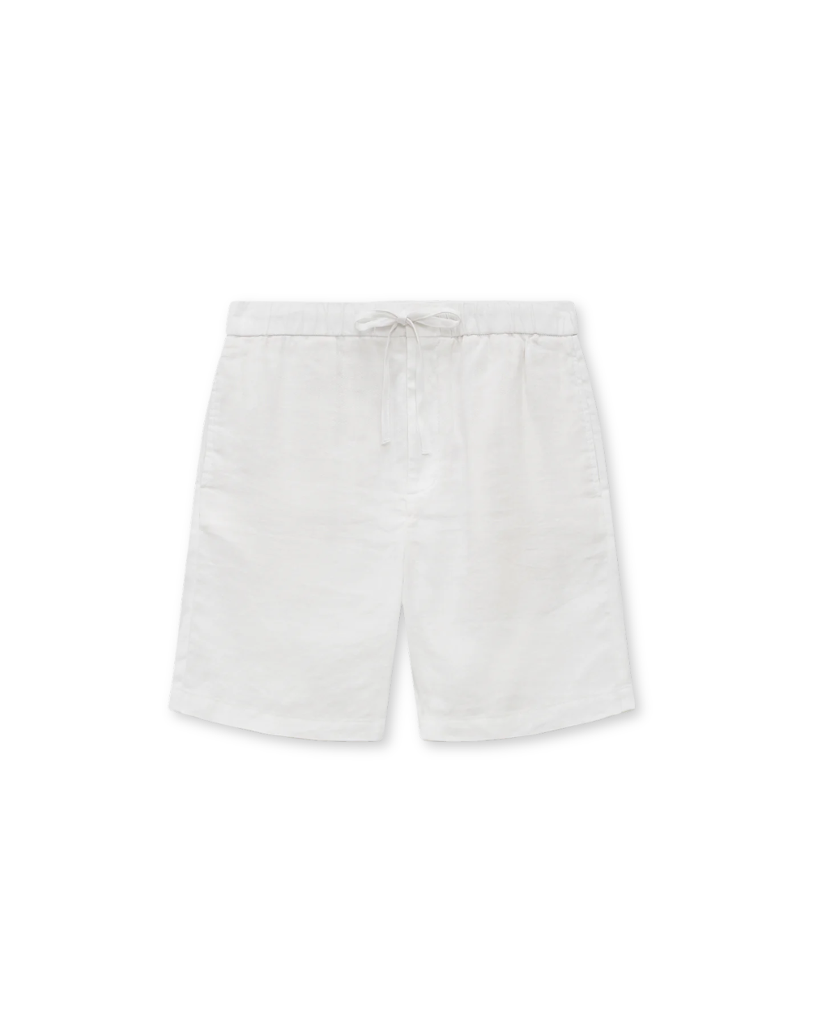 Shorts UINDRE aus Leinen – Weiß
