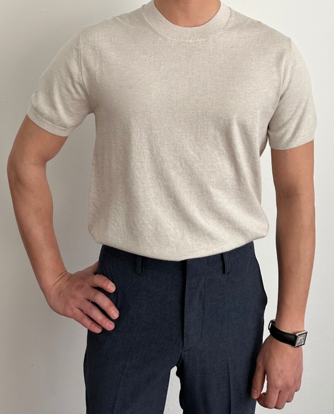 T-Shirt TOAR aus Baumwolle