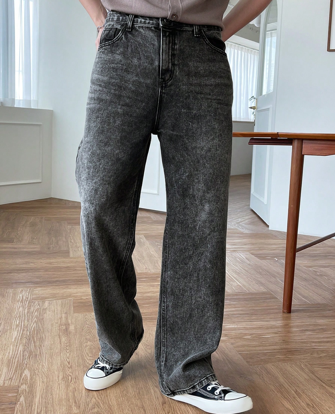 EROR Jeans aus Denim - Schwarz