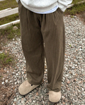 Hose PERNILLE aus Baumwollmischung