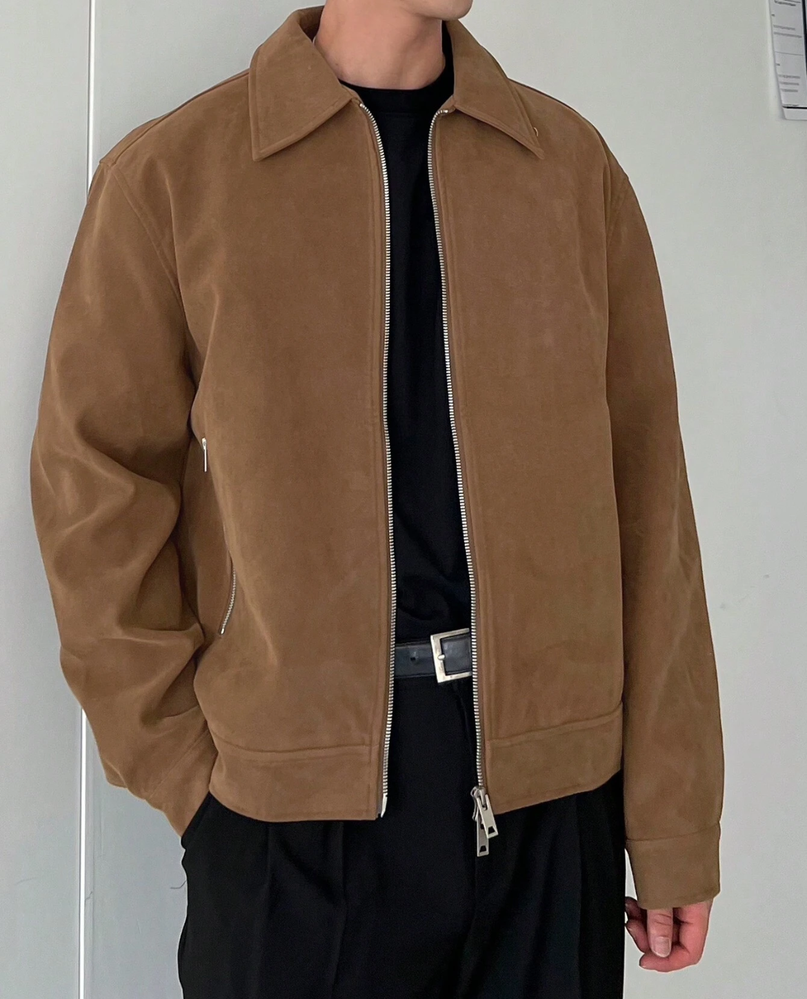 Jacke IOLGER aus Wildleder