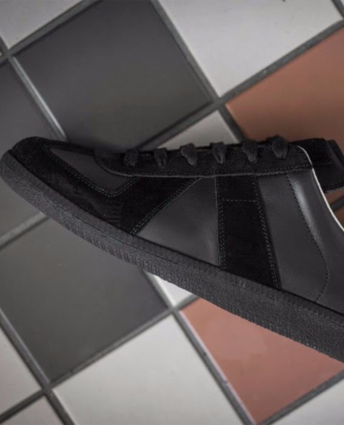Schuh LUND aus Leder – Schwarz