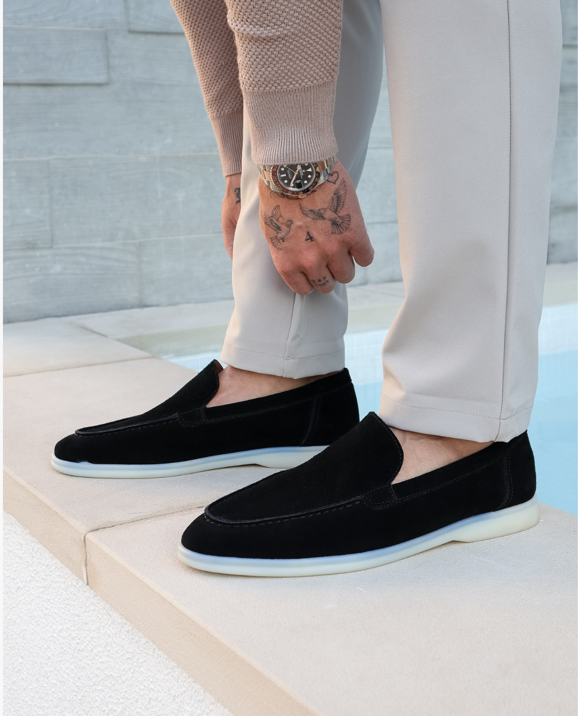 Loafer INGRID aus Wildleder