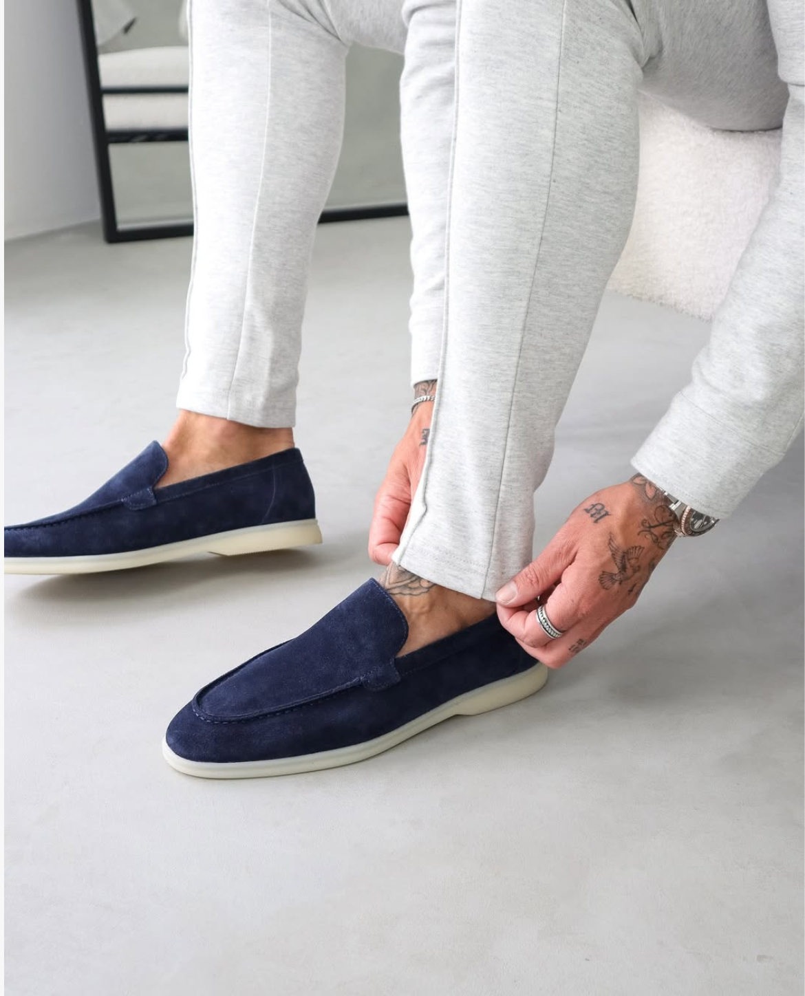 Loafer INGRID aus Wildleder