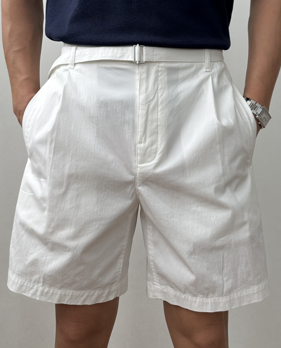 Shorts GIRGER aus Leinenmischung
