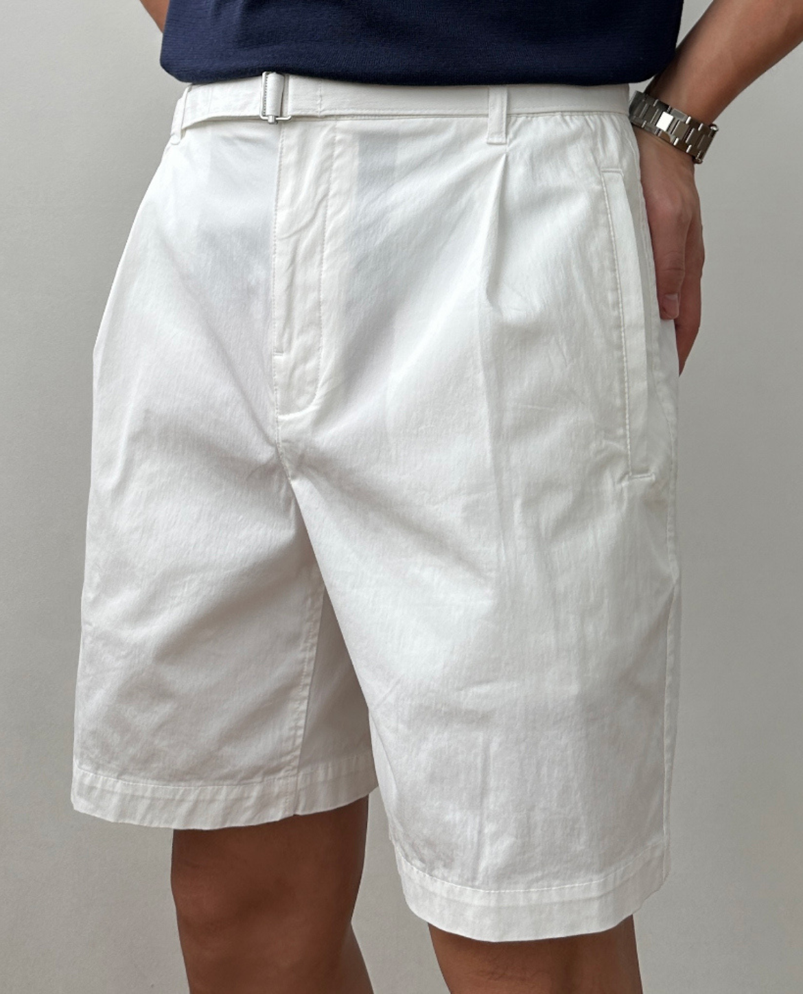Shorts GIRGER aus Leinenmischung