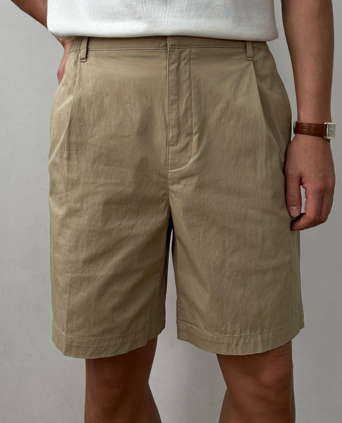 Shorts GIRGER aus Leinenmischung