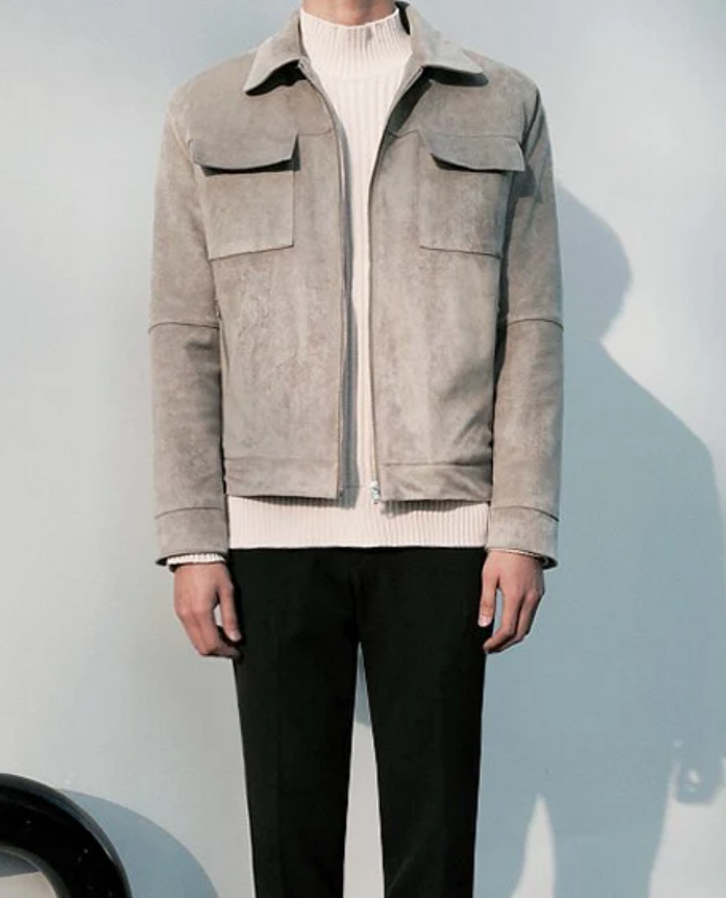 Jacke PORI aus Wildleder