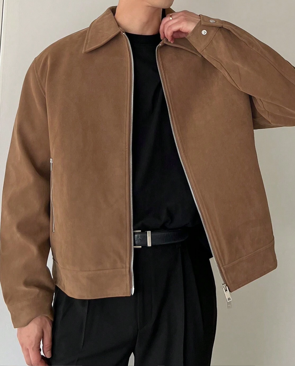 Jacke IOLGER aus Wildleder