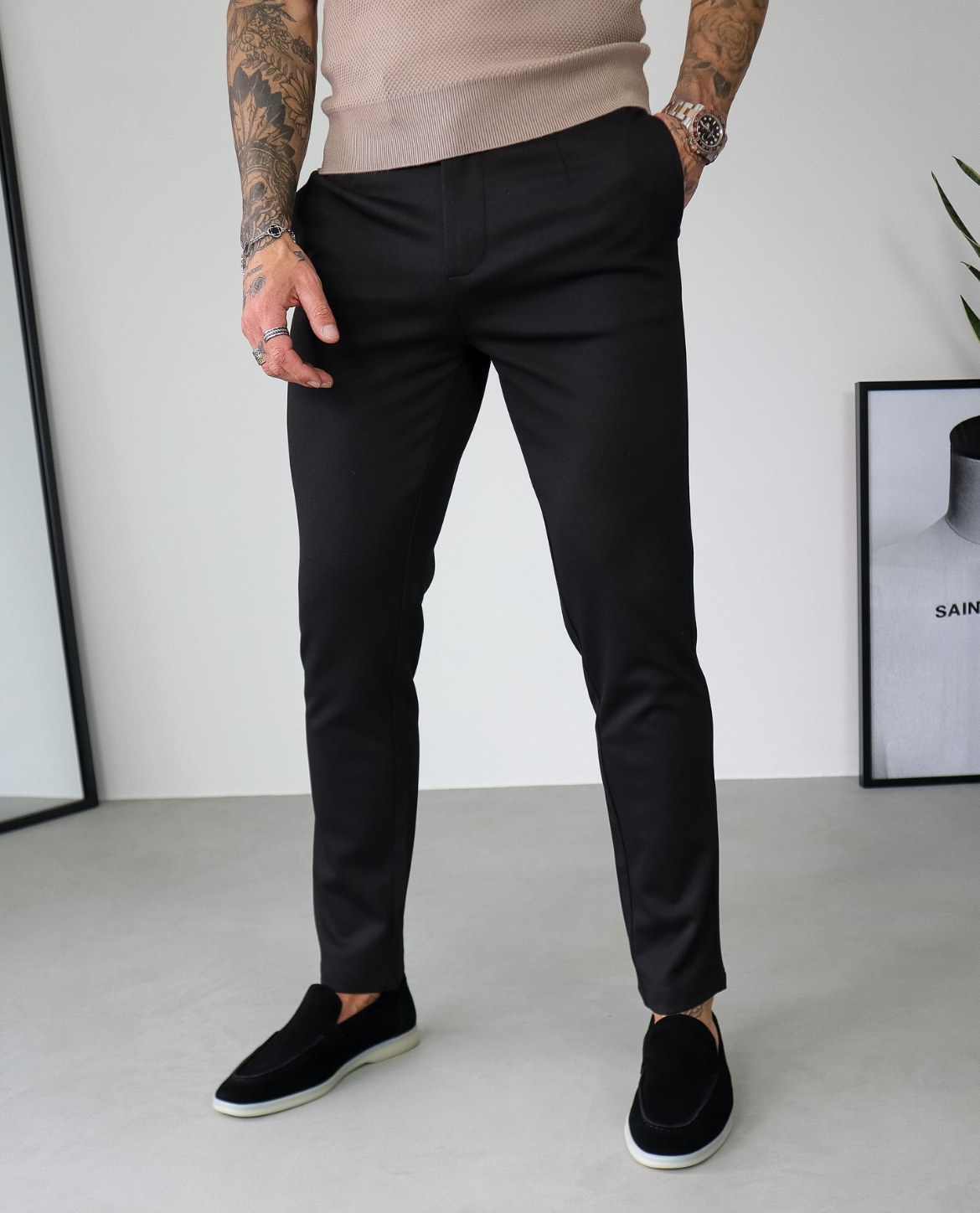 ÄRLIG Hose aus technischem Gewebe