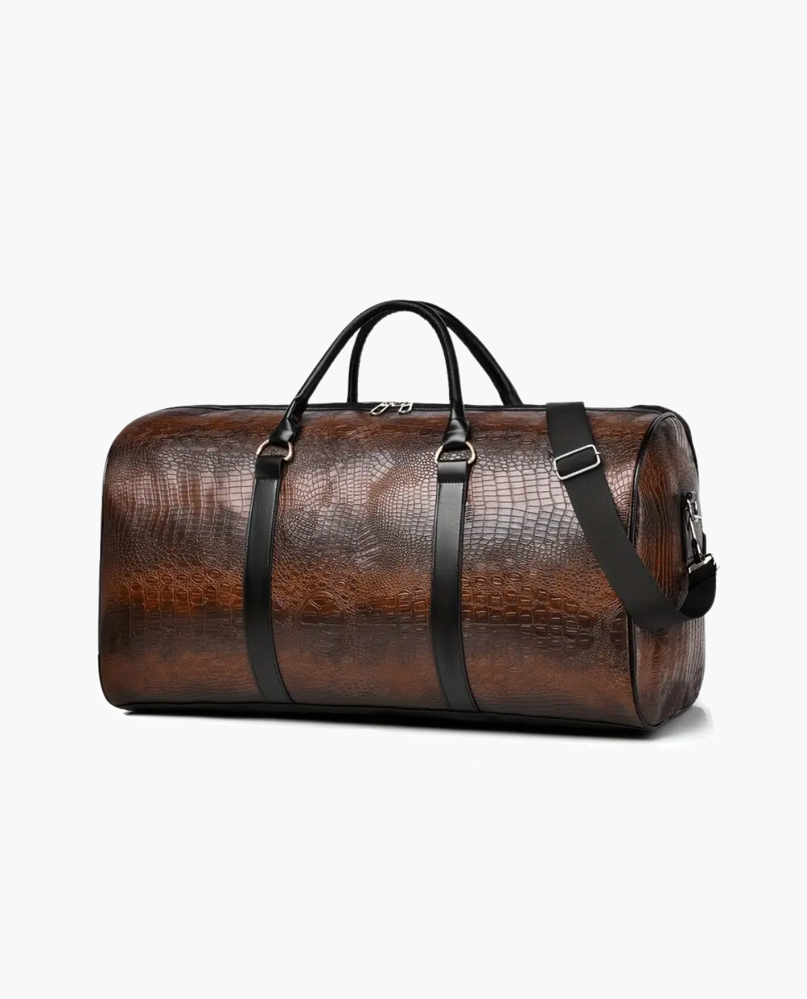 2-Tage-Tasche BARBRO aus Leder - Schwarz