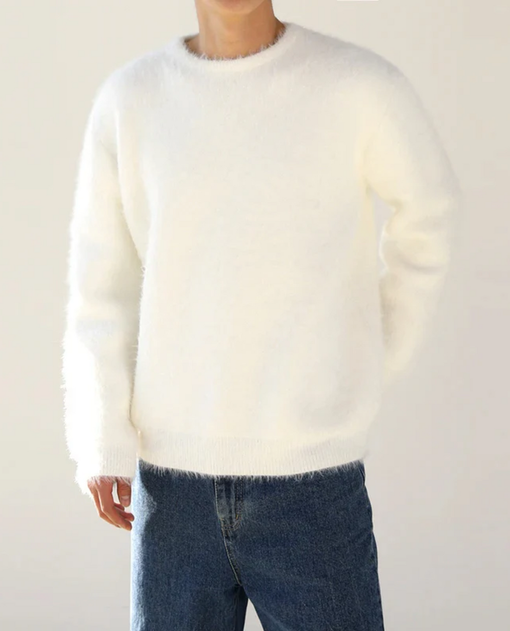 Strickpullover SIRI aus Mohair und Wolle