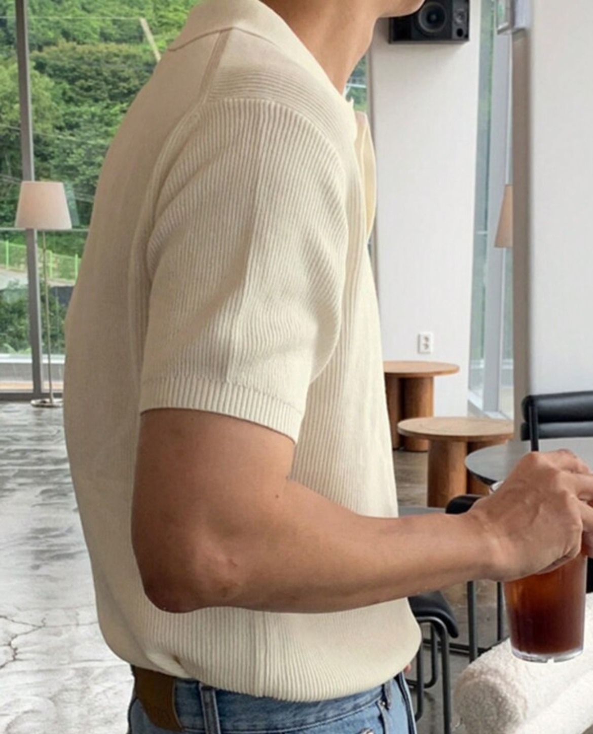 Poloshirt HILDA aus Baumwollmischung