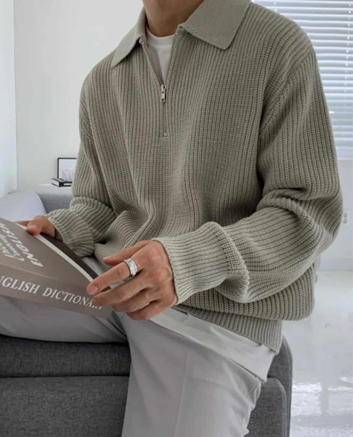 Strickpullover BJÖRK aus Baumwolle