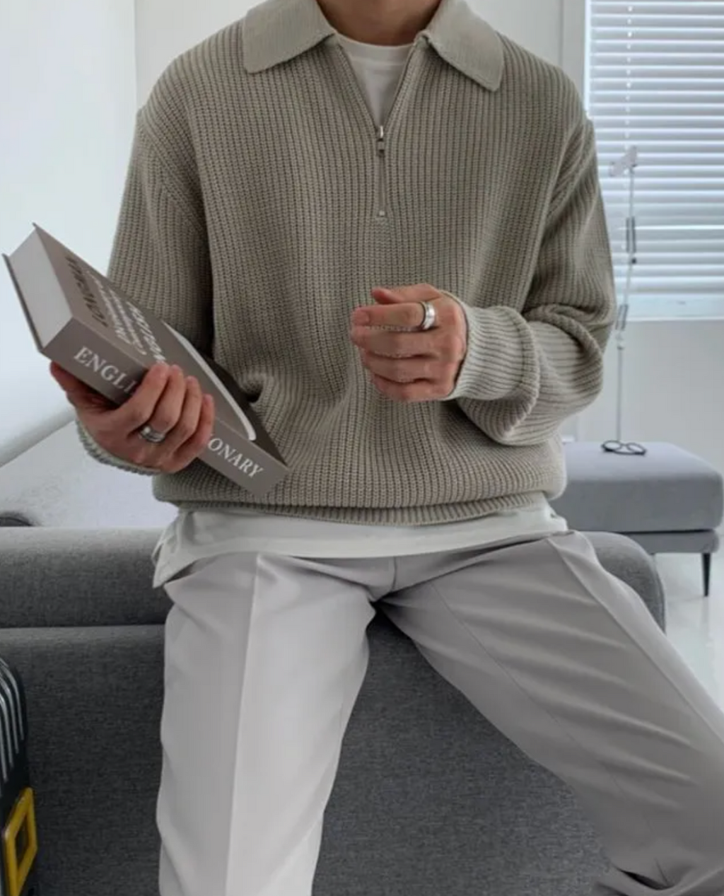Strickpullover BJÖRK aus Baumwolle