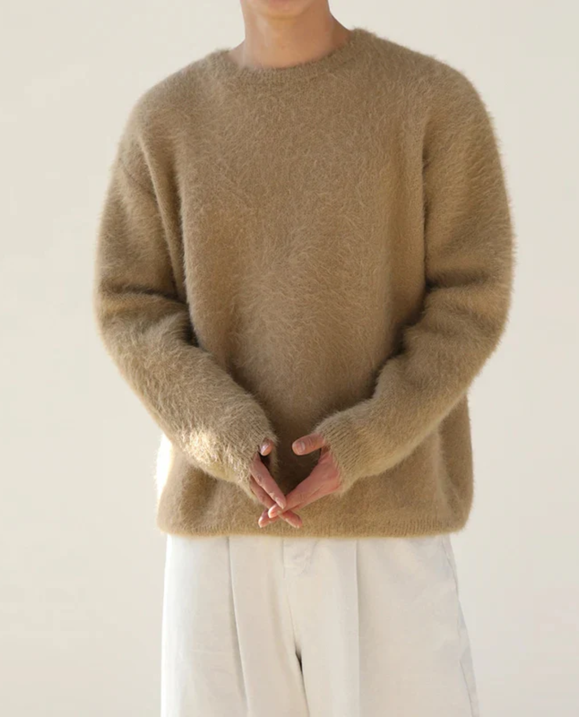 Strickpullover SIRI aus Mohair und Wolle