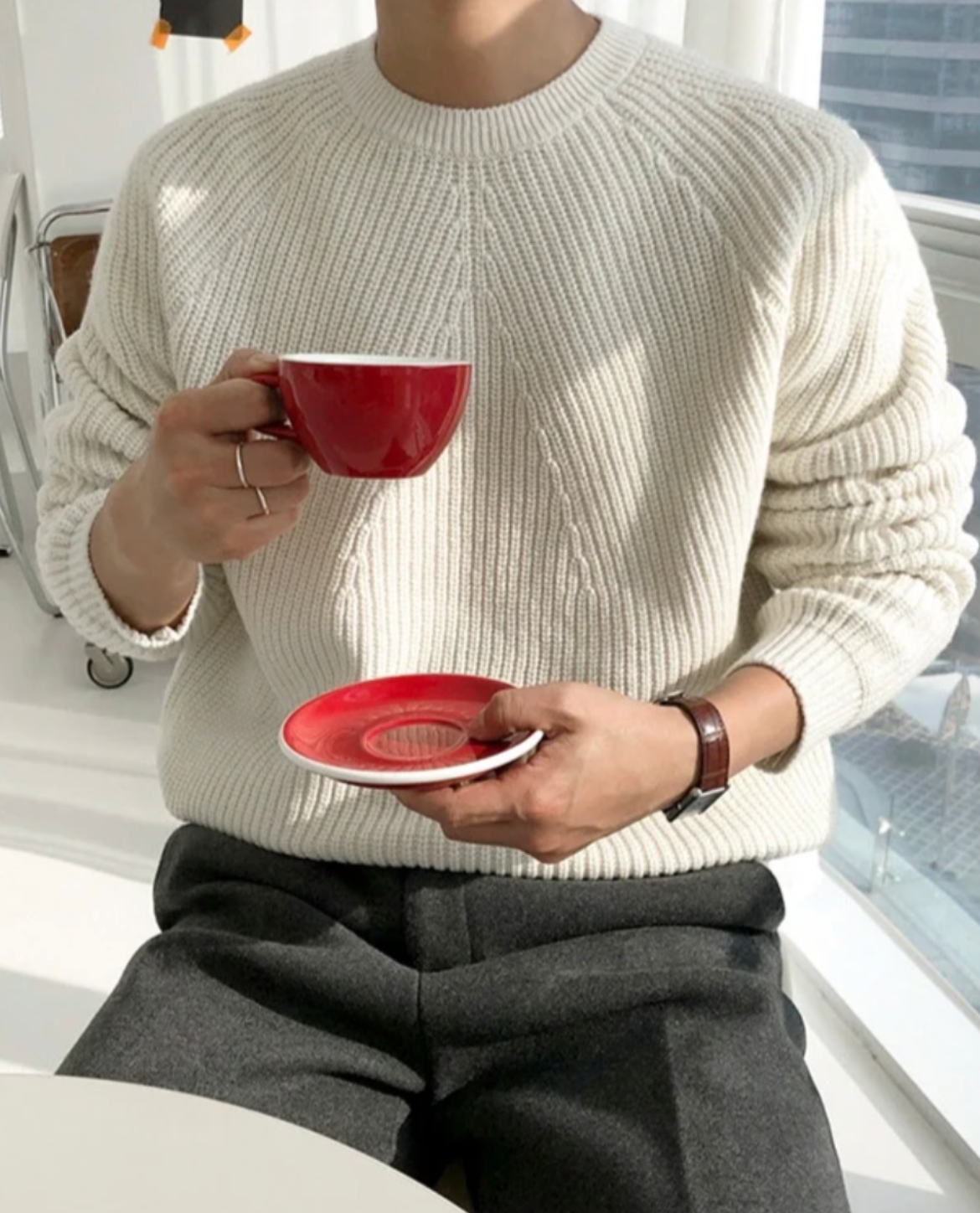Skandinavischer Herrenpullover