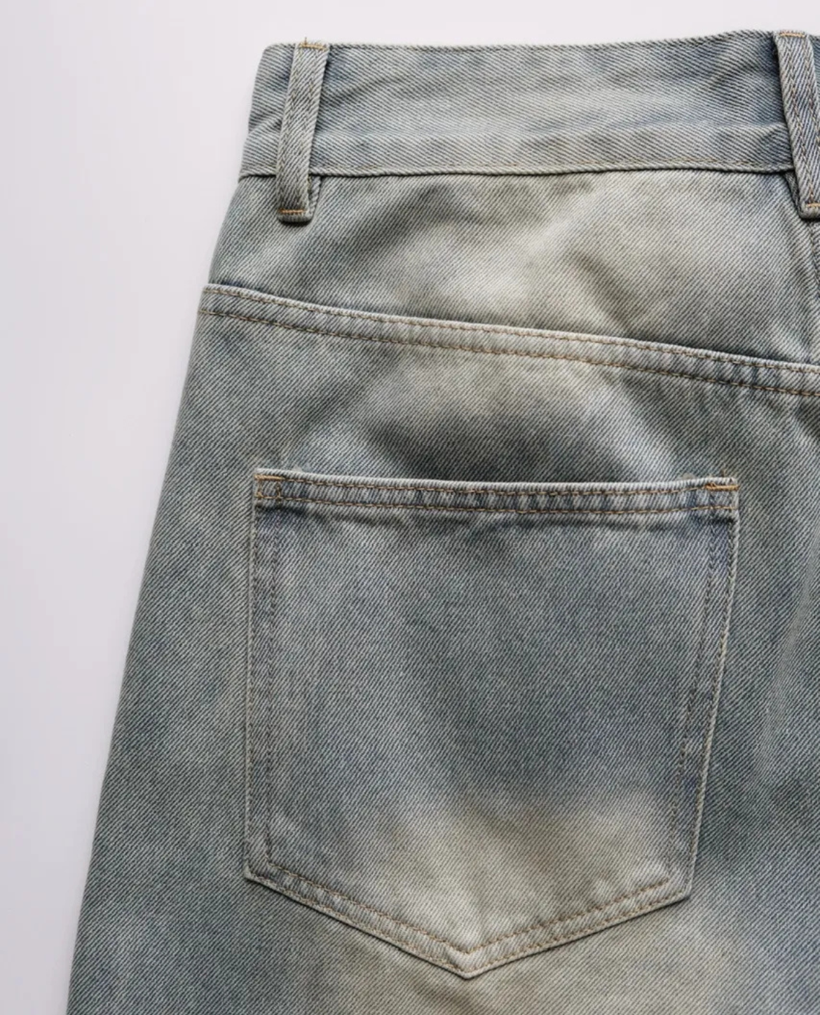 KUOPIO Jeans aus Denim - Hellblau