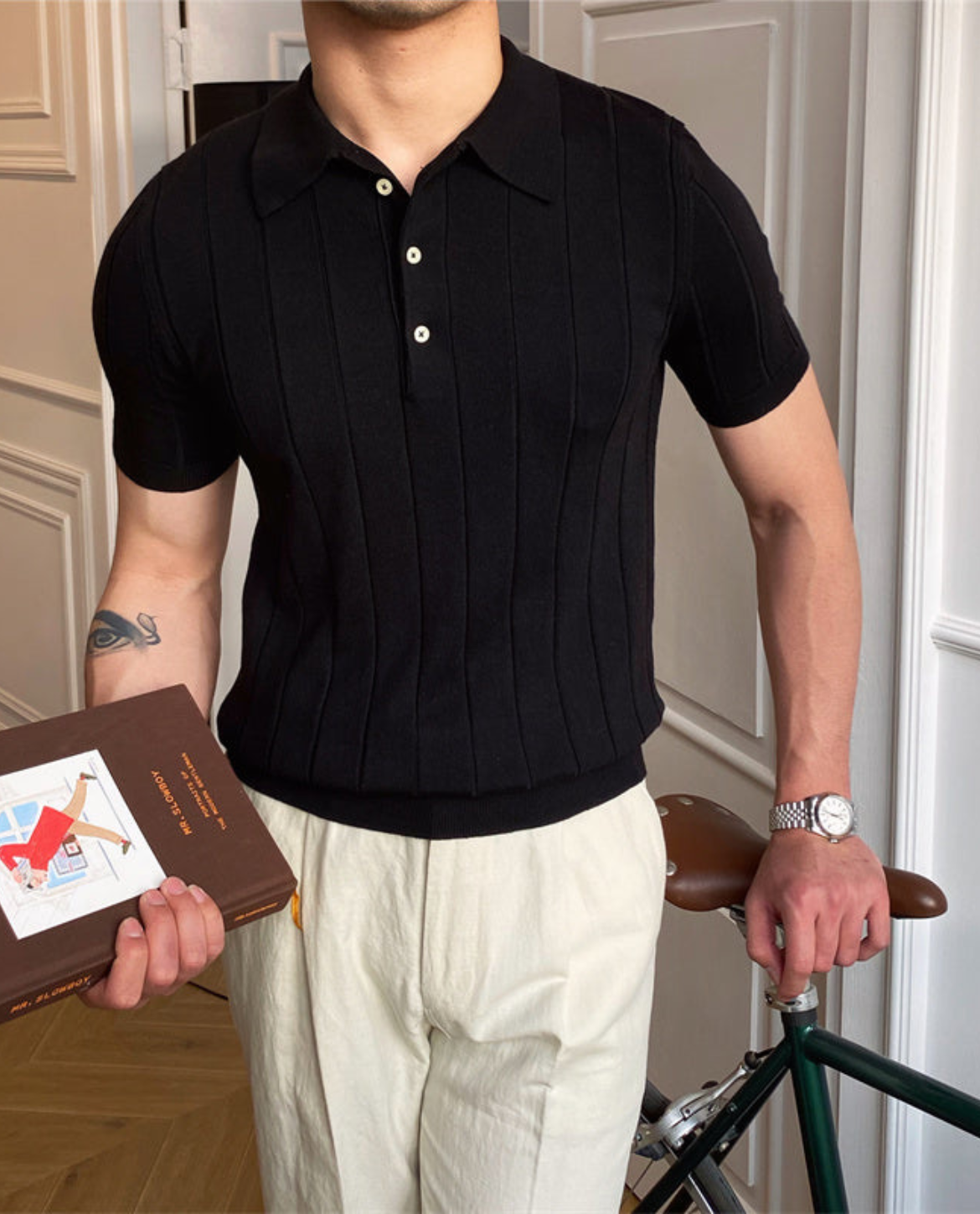 FRI Poloshirt aus Baumwollmischung