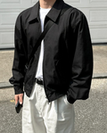 Jacke COTLE aus Baumwollmischung – Schwarz