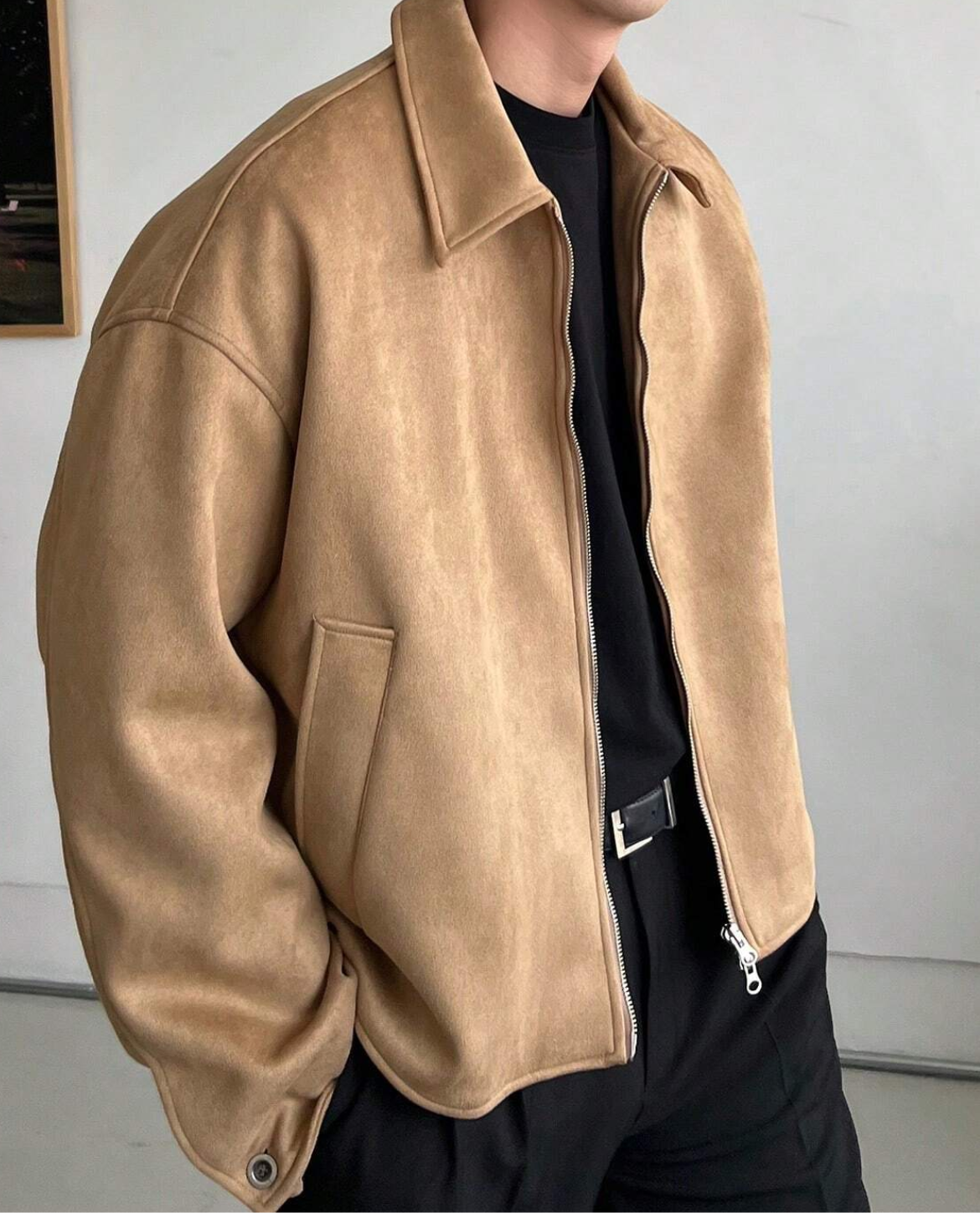 Jacke IOLGER aus Wildleder
