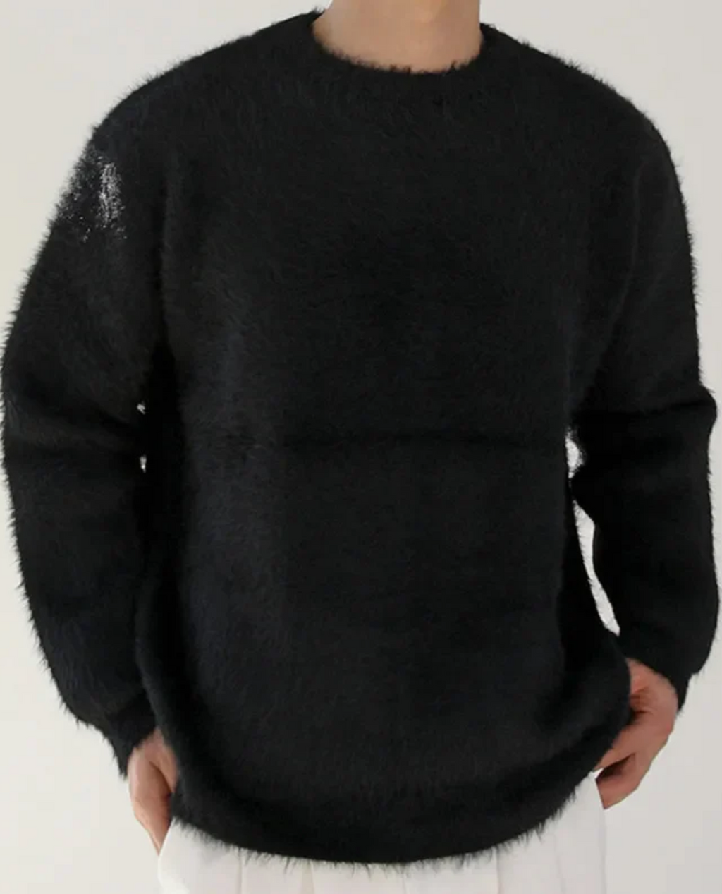 Strickpullover SIRI aus Mohair und Wolle