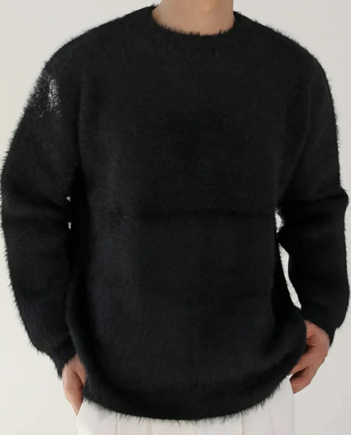 Strickpullover SIRI aus Mohair und Wolle