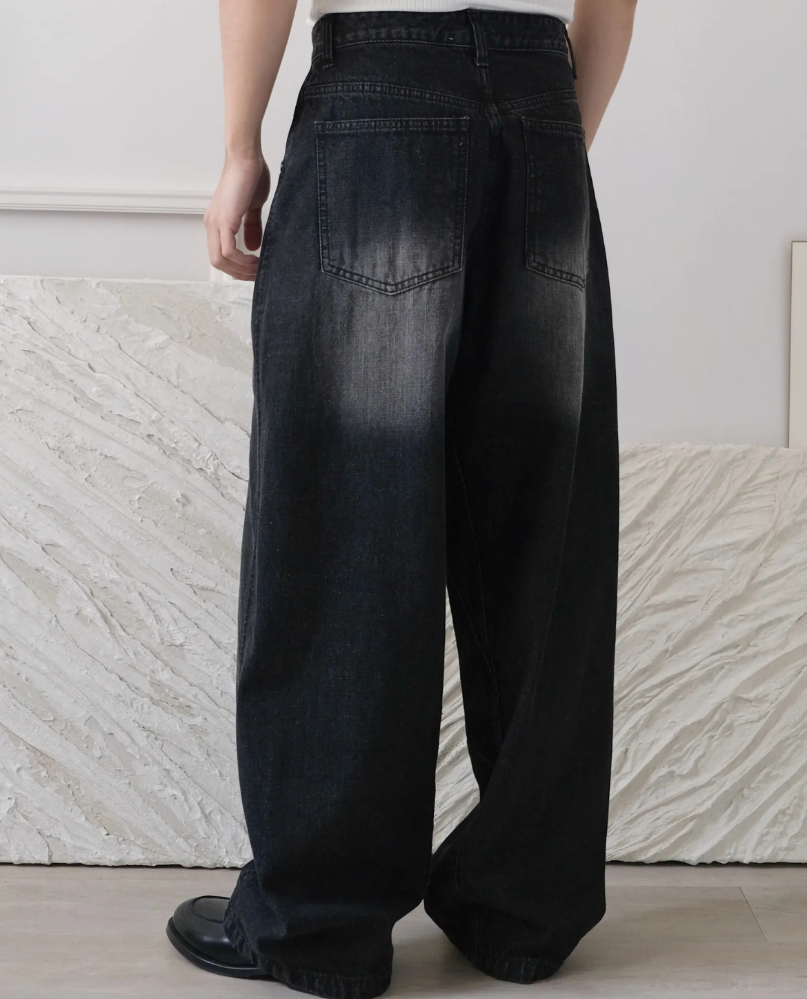 Jeans KARN aus Denim – Schwarz
