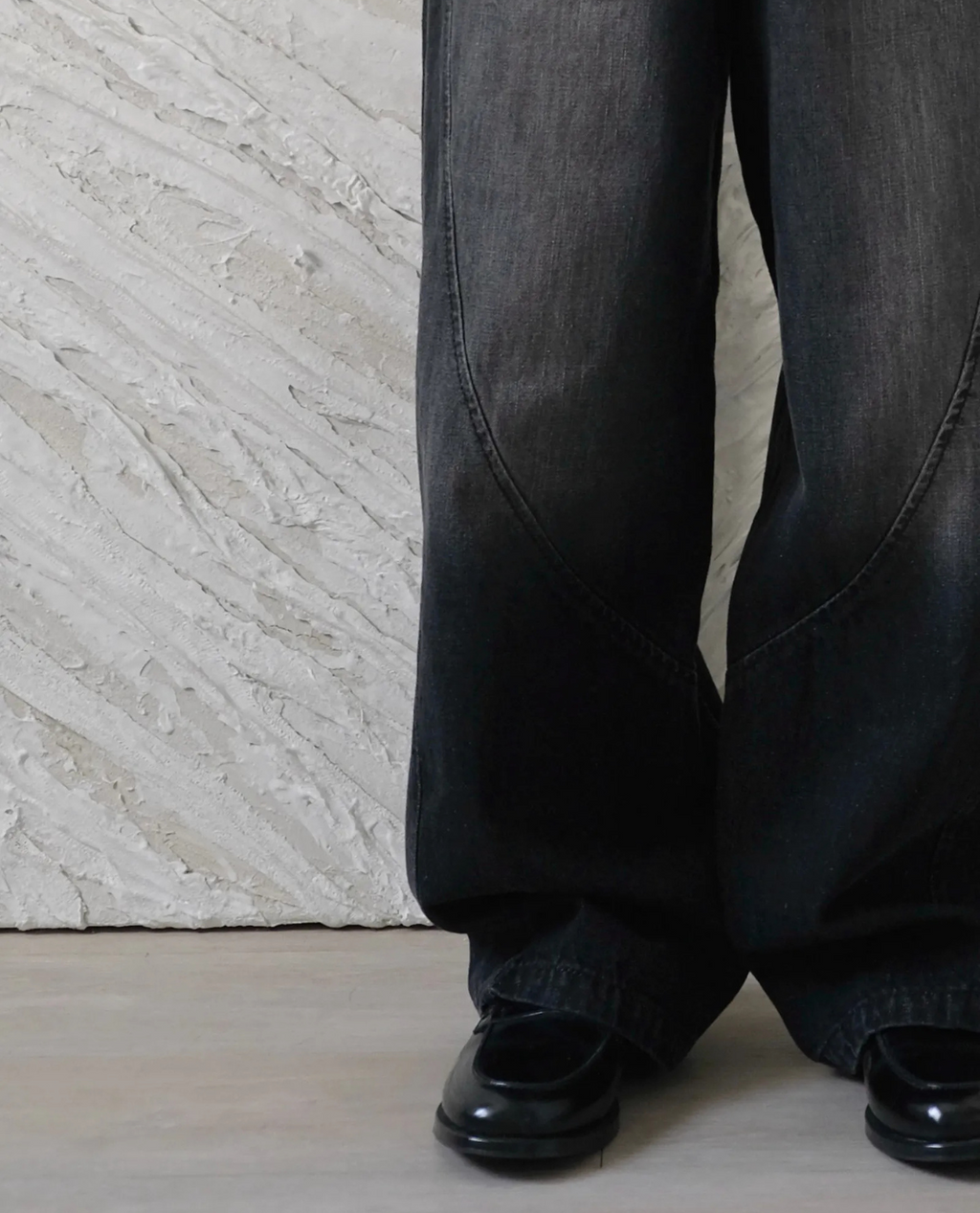 Jeans KARN aus Denim – Schwarz