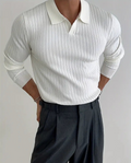 SAGA Poloshirt aus Baumwollmischung