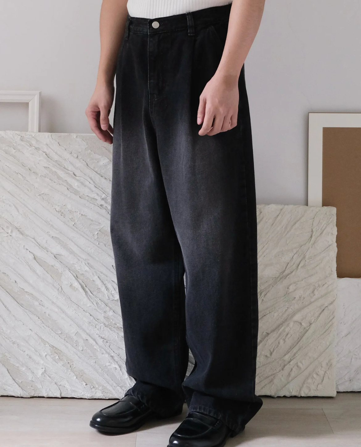 HORUND Jeans aus Denim - Anthrazitgrau