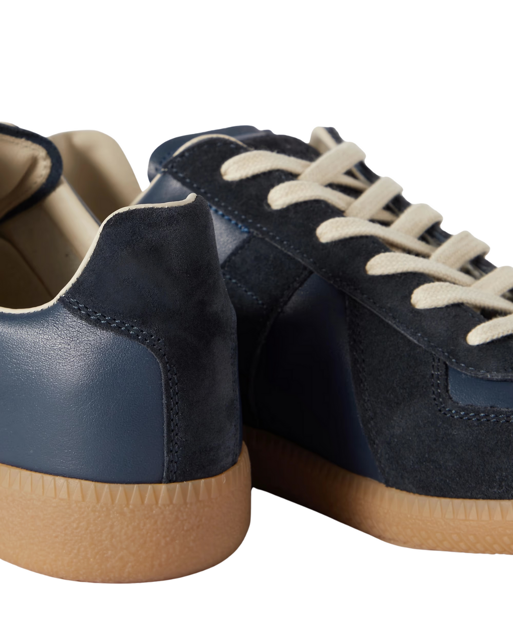 Sneaker SKAGEN aus Leder und Wildleder – Marineblau