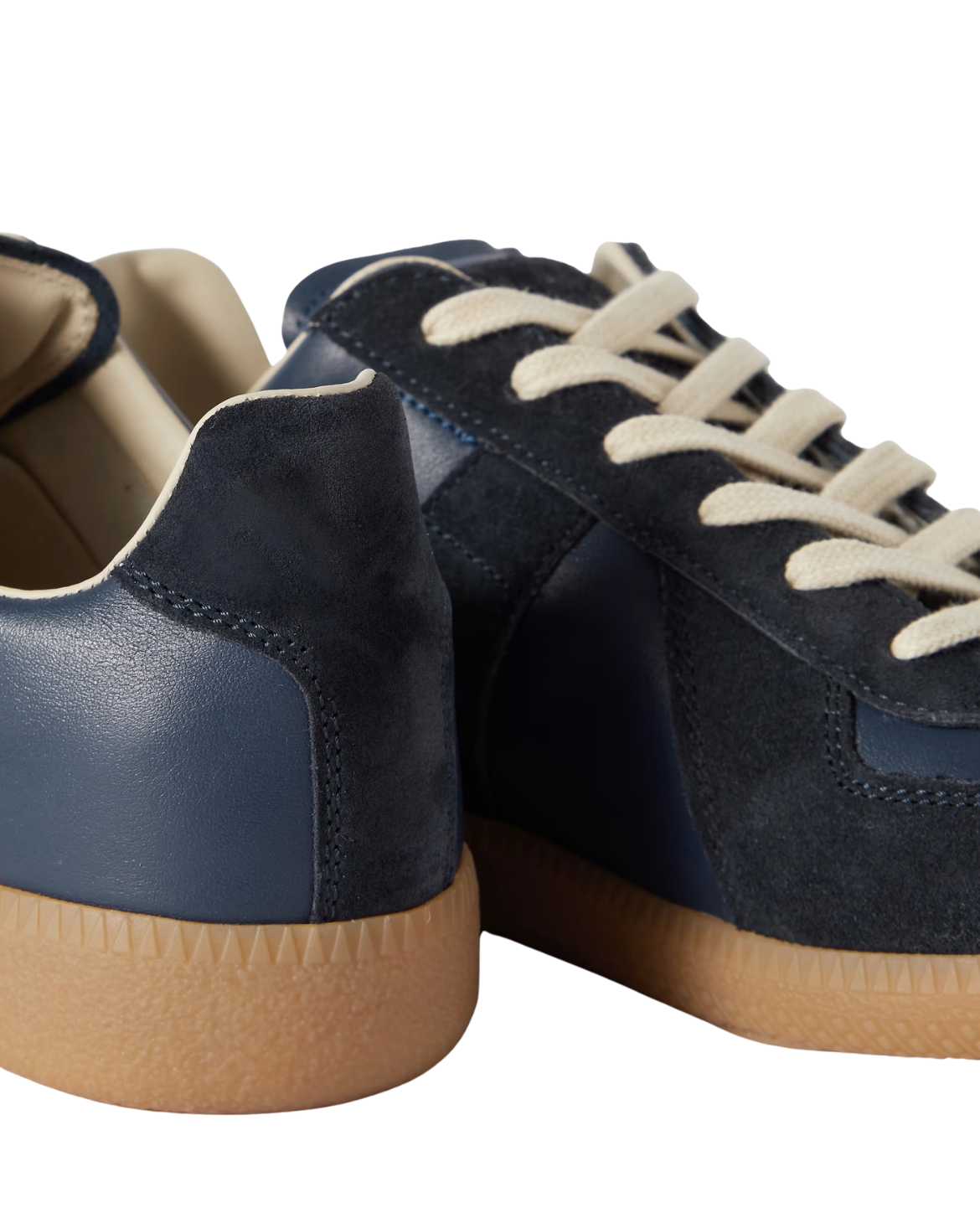 Sneaker SKAGEN aus Leder und Wildleder – Marineblau