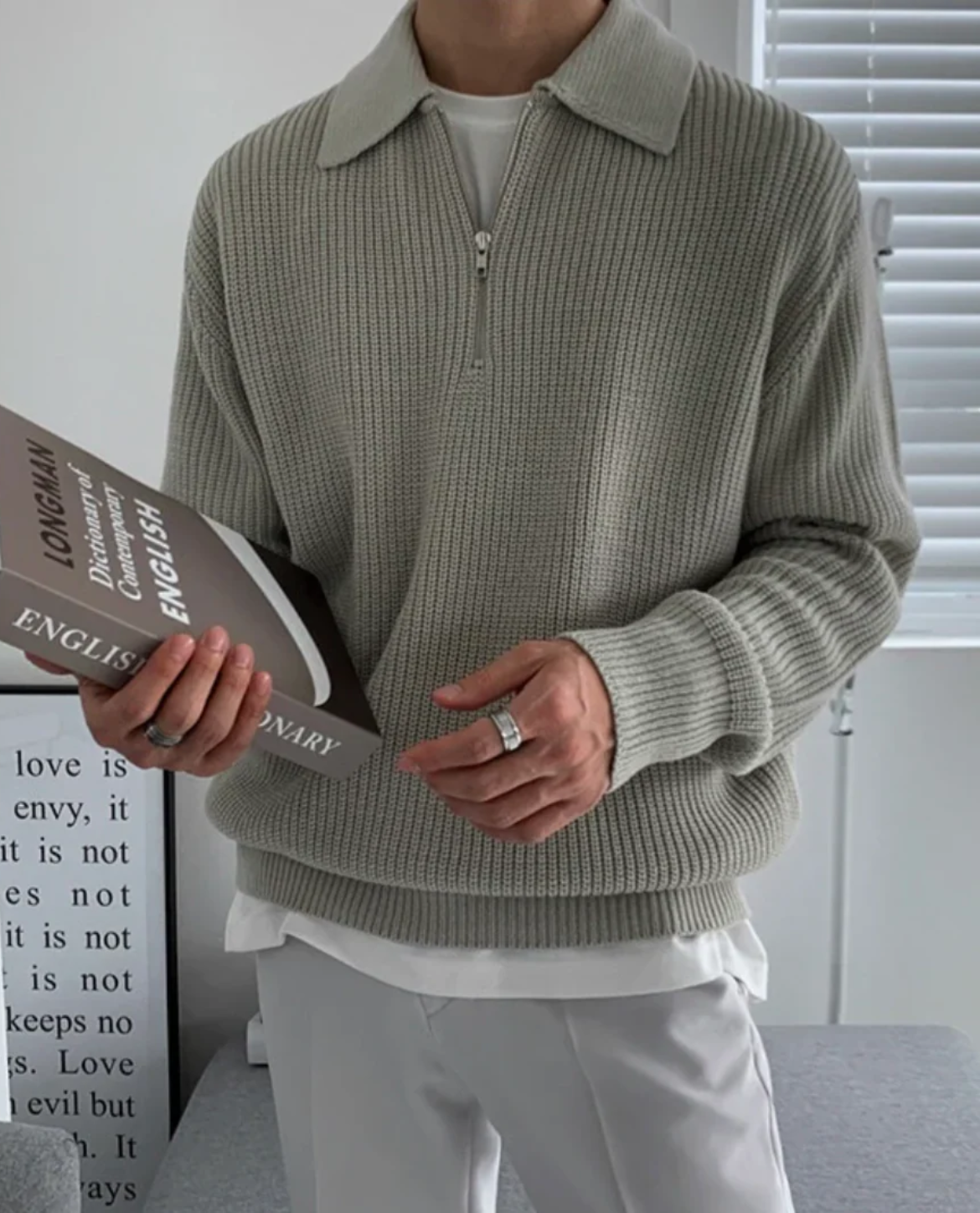 Strickpullover BJÖRK aus Baumwolle