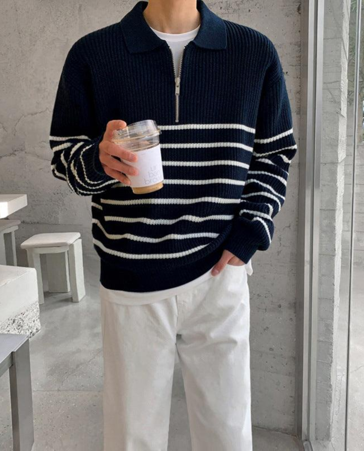 Strickpullover TRELLEBORG aus Baumwolle