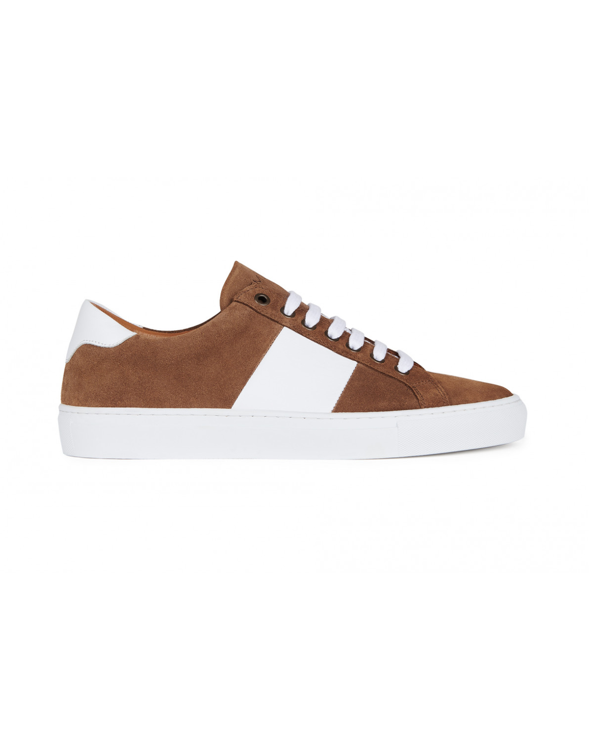 GUSTAV Sneaker aus Leder - Weiß