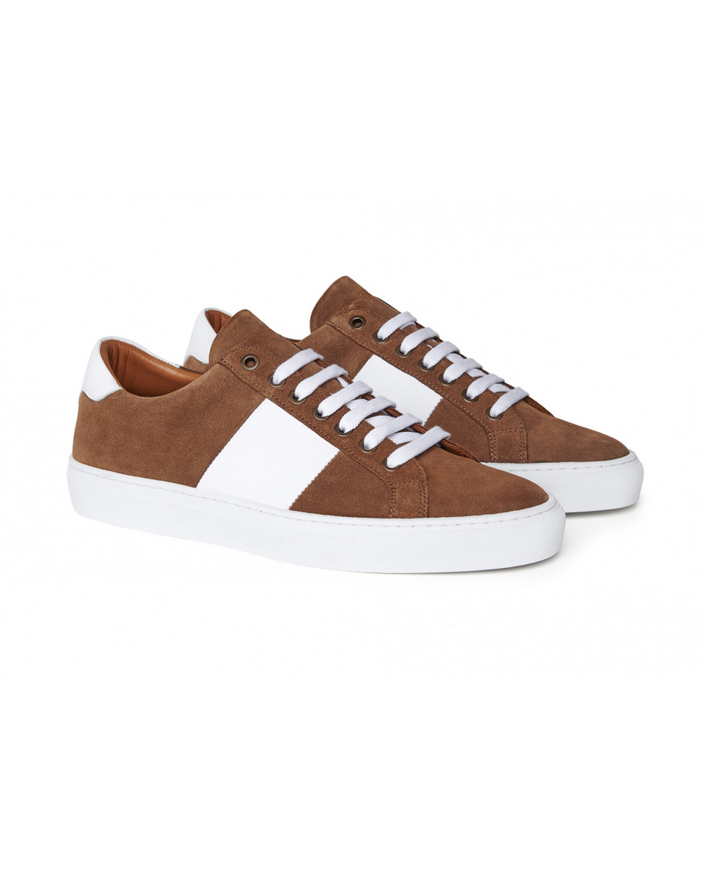 GUSTAV Sneaker aus Leder - Weiß