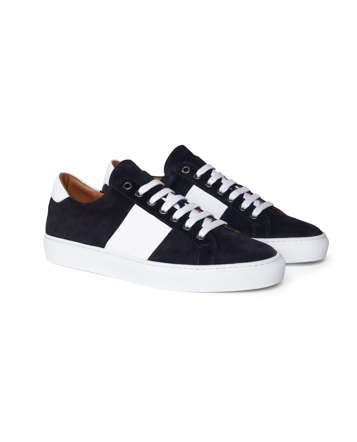 GUSTAV Sneaker aus Leder - Weiß