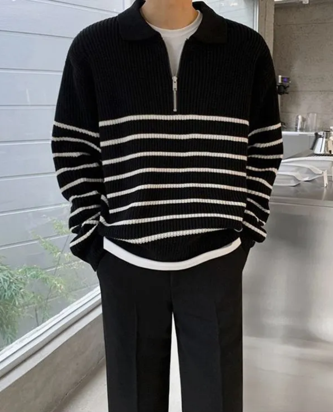 Strickpullover TRELLEBORG aus Baumwolle